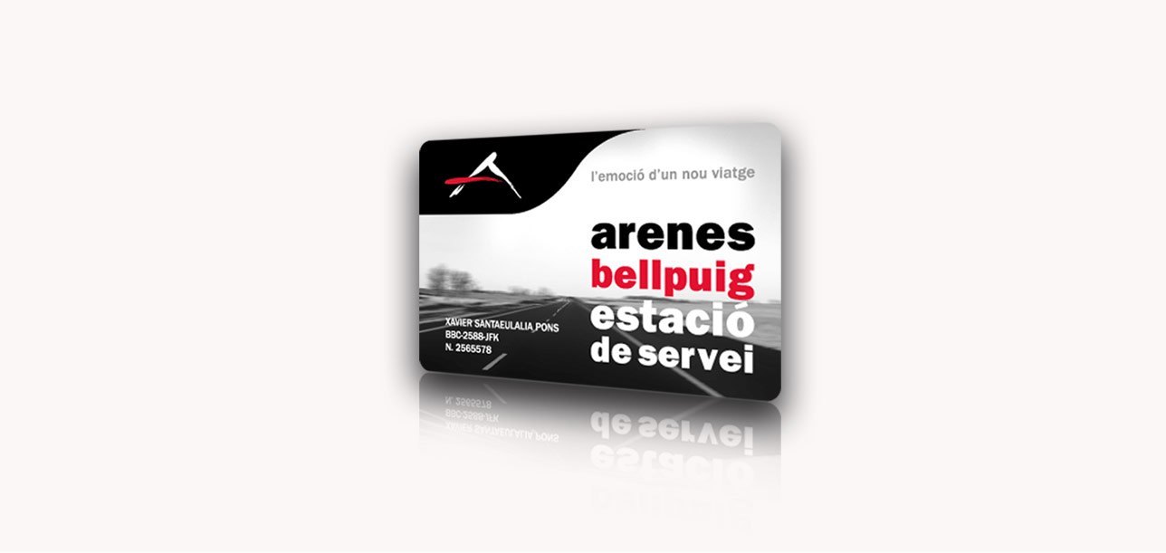 Targeta client Arenes Bellpuig